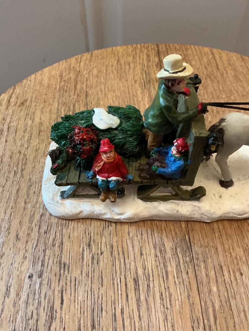 Home Accents Holiday Cantebury Lane Horse-Drawn Sleigh Village Collection - Picture 7 of 10